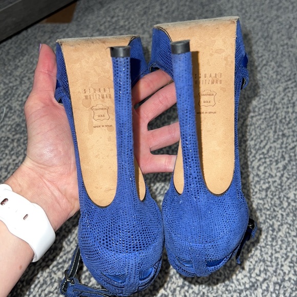 Stuart Weitzman platform sandal sz 6.5 - Picture 13 of 16